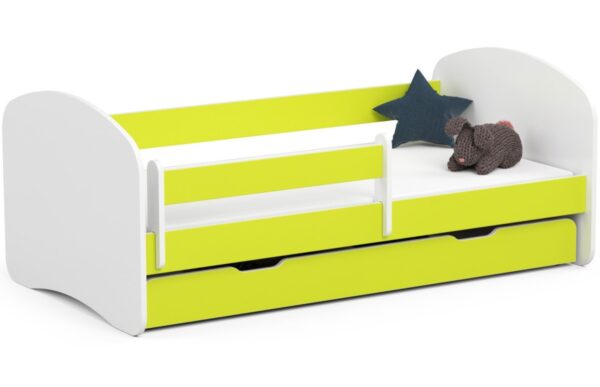Avord Detská posteľ SMILE 160x80 cm limetková