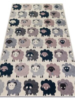 Dywany Lusczow Detský koberec Sheep krémový