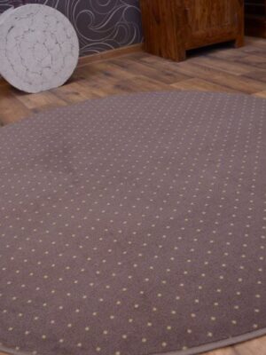 Dywany Lusczow Okrúhly koberec AKTUA Breny hnedý