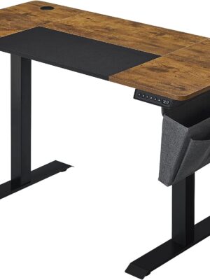 SONGMICS Písací stôl Vasagle Foral elektricky nastaviteľný 140 cm hnedý SONGMICS Písací stôl Vasagle Foral elektricky nastaviteľný 140 cm hnedý