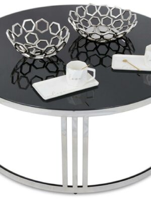 DekorStyle Konferenčný stôl RELLO 100 cm čierny