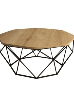 Hanah Home Konferenčný stolík Diamond 90 cm dub