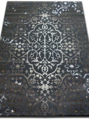 Dywany Lusczow Kusový koberec VOGUE 584 tmavo sivý