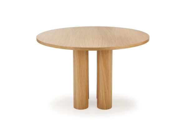 HALMAR Jedálenský stôl AZUL 120 cm prírodný dub/hnedý